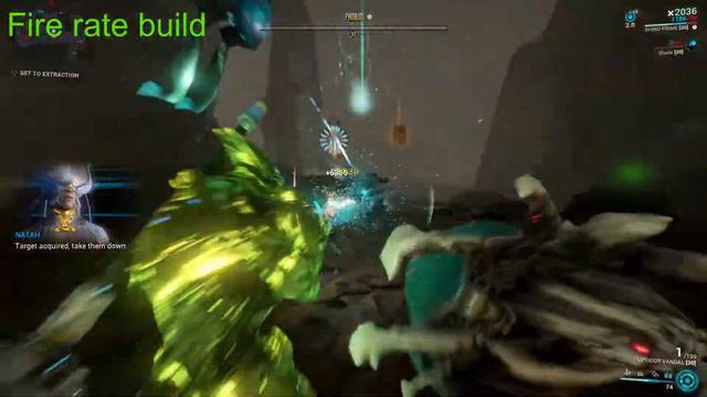 Warframe Opticor Vandal Fire Rate Build VS Damage Build смотреть онлайн