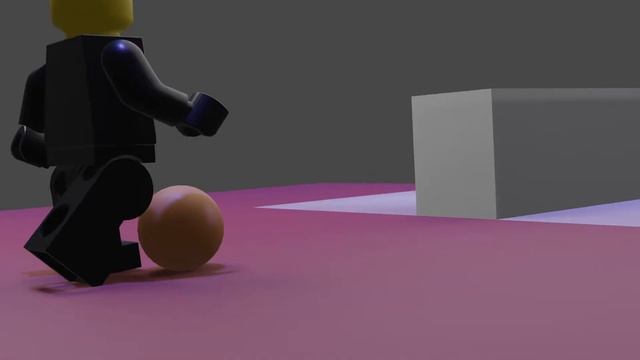 Lego Soccer Player Test | Blender 3D смотреть онлайн