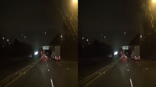 Sony HDRTD-10 3D night driving test #2 смотреть онлайн