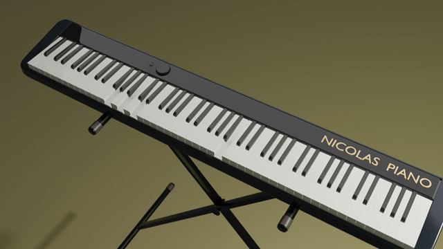 Beethoven Virus - Electric Piano Solo #b3d #Animation