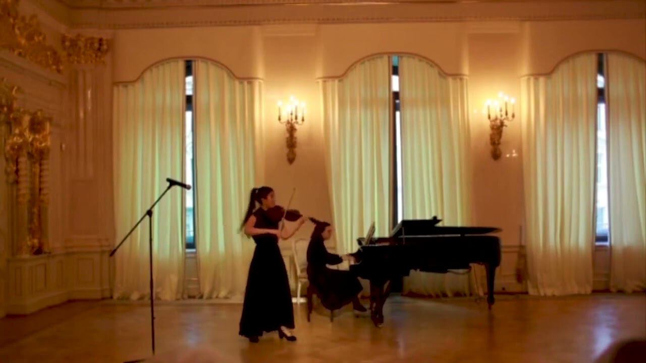 Жанель Бекенова - скрипка. смотреть онлайн