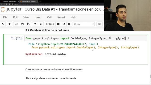 Transformaciones en COLUMNAS (PYSPARK) | Big Data en Python - #3 смотреть онлайн