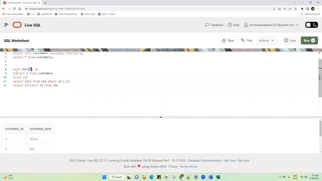 Recursive:CTE-Part1 смотреть онлайн
