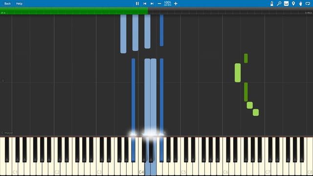 Deltarune: Hip Shop | Piano Tutorial (Synthesia) смотреть онлайн