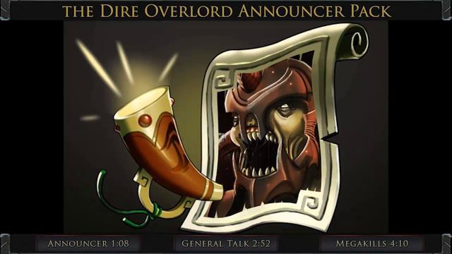 Dota 2 Dire Overlord Announcer Pack (Workshop) смотреть онлайн