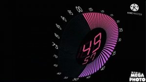 100 seconds countdown in wiggle major squared