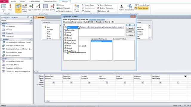 How to Create a Calculation Query in Microsoft Access смотреть онлайн