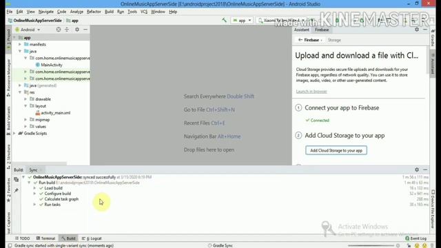 Online Music player App Using Firebase+Android studio Part2 (Set up Firebase connection) смотреть онлайн
