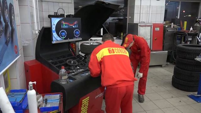 Шиномонтаж на Нижегородской. Оборудование фирмы CORGHI смотреть онлайн