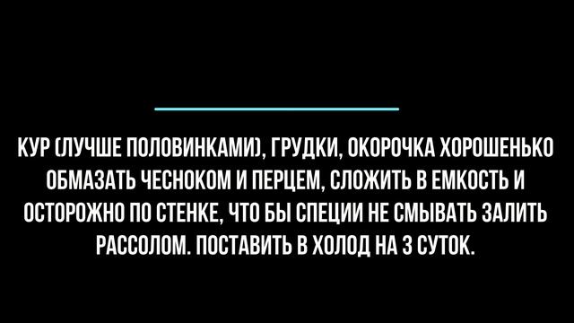 Курица горячего копчения. смотреть онлайн