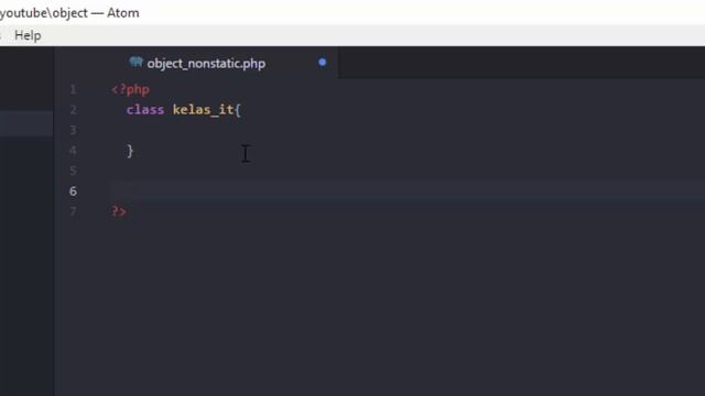 Php Object Non-static - membuat sebuah object смотреть онлайн