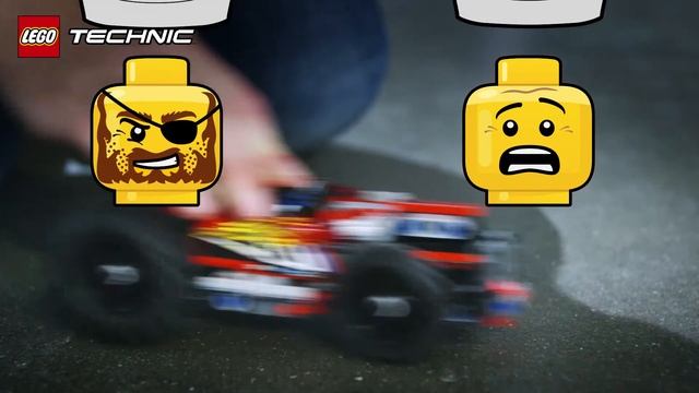 LEGO Technic Красный гоночный автомобиль 42073 смотреть онлайн