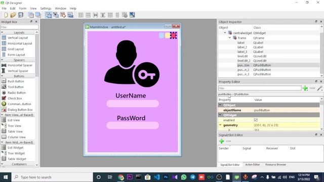 آموزش برنامه نویسی گرافیکی pyqt [19] برنامه لاگین(دو از سه) смотреть онлайн
