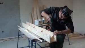 Изготовление фальшбалки + браширование