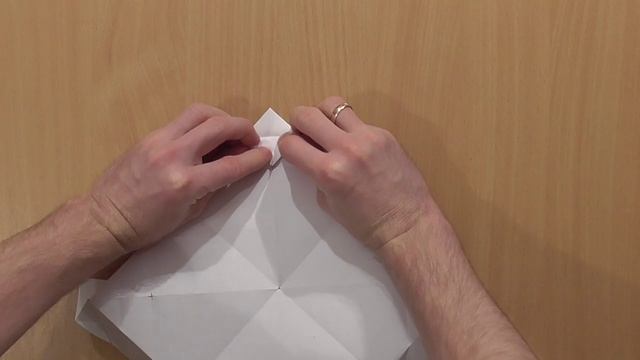 Тарелка оригами (Carlos Aguilar), plate origami смотреть онлайн