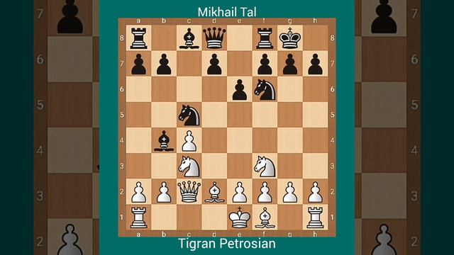 Tigran Petrosian vs Mikhail Tal, Ct Bled 1959 #chess смотреть онлайн