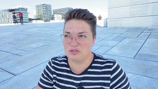 Вопрос-ответ - записываю на крыше оперы в Осло! смотреть онлайн