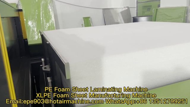 PE Foam Sheet Laminating Machine | XLPE Foam Sheet Manufacturing Machine смотреть онлайн