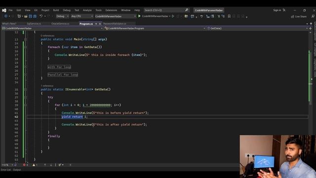 What is yield return | When to use yield return | Use cases of yield return in csharp | dotnet смотреть онлайн