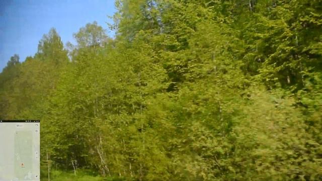 ОЖД Великий Новгород - Рогавка. 100 км.ч. по звеньевому пути на РА1 - 0009 смотреть онлайн