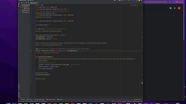 Selenium Python Tutorial - How to Run in Headless Mode смотреть онлайн