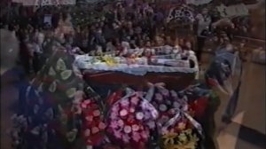 Юрий Хой Клинских - похороны 2000 год