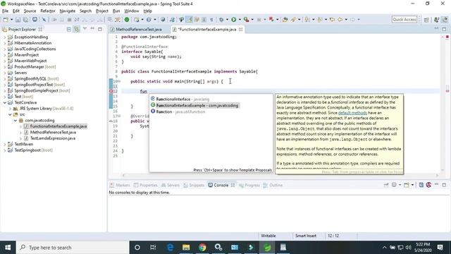 Java 8 Lambda Expressions - 10 Functional Interface in java смотреть онлайн