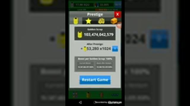 Scrap Clicker 2 Hitting 700 Stars! My stats and currencies so far! смотреть онлайн