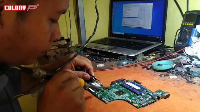 ACER 722 NO DISPLAY BUKAN CHIP