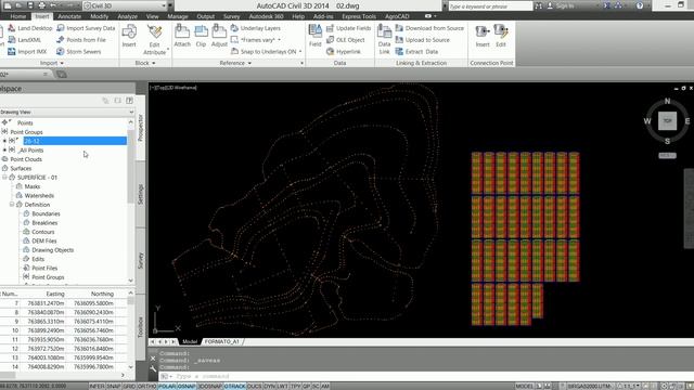 AutoCAD Civil 3D 2014 - 05 Group Points Surface смотреть онлайн