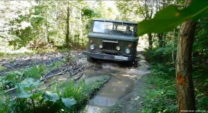 На ГАЗ-66 в лес по бездорожью! Постигла неудача! Оn an all-terrain vehicle into the forest