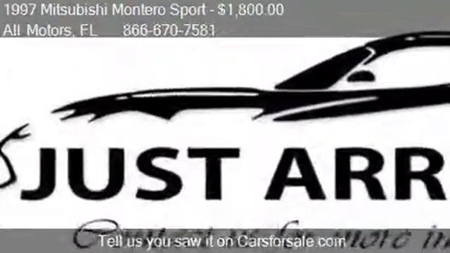 1997 Mitsubishi Montero Sport LS for sale in Homestead, FL 3 смотреть онлайн