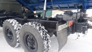 Зил 131 с  Ямз 236 и самосвал.Часть 1.