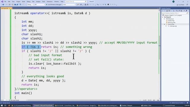 10.7 - Overloaded input and output operators смотреть онлайн