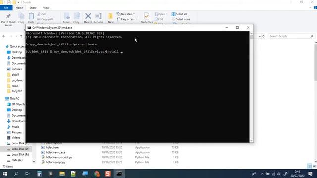 Tutorial Deteksi Objek Realtime -Tensorflow Object Detection API TF1 смотреть онлайн