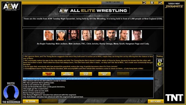 All Elite Wrestling - Tuesday Night Dynamite - Episode #13 [AEW Change The World - TEW 2016] смотреть онлайн