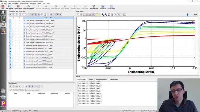 Calibrate a Temperature-Dependent Three Network (TN) Model using MCalibration смотреть онлайн