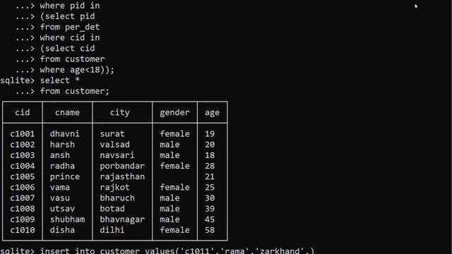 Insert Data In SQLite Query And Assignment Solution With Practical, #coding #practical #clanguage смотреть онлайн