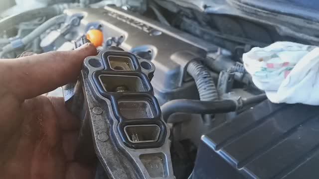 Замена прокладки VTEC Honda Civic 4D