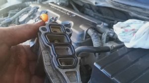 Замена прокладки VTEC Honda Civic 4D