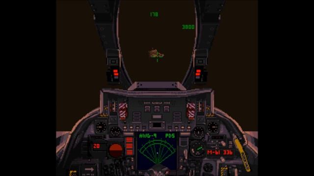 Turn And Burn- No-Fly Zone - Ace Level (SNES)