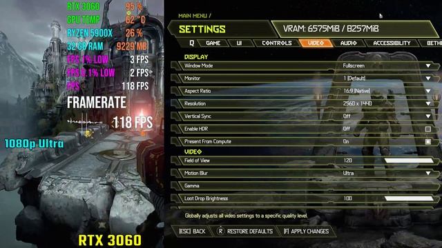 NVIDIA RTX 3060 vs GTX 1660 Ti | Test in 8 Games смотреть онлайн