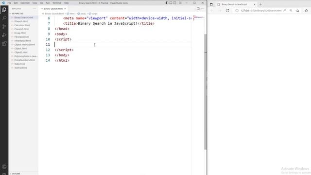 Binary Search in JavaScript | Binary search смотреть онлайн