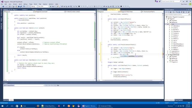 Regex Lib in C# Part 18 - Assertions part 2 смотреть онлайн