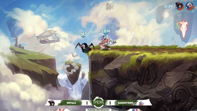 Impala vs Sandstorm - Elimination Quarter-Final - Spring Championship 2023 - 1v1 NA смотреть онлайн