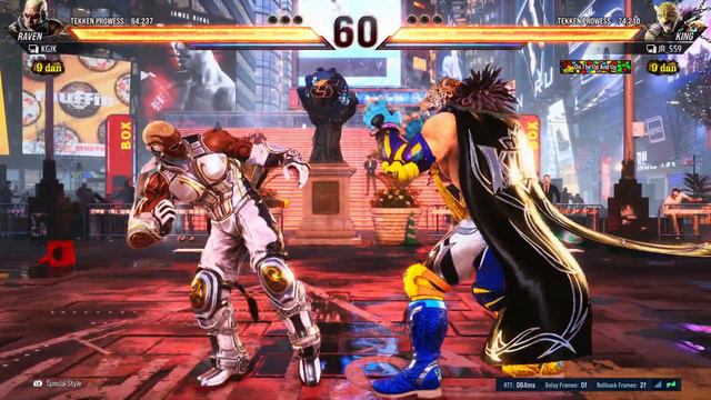 TEKKEN 8 - RAVEN vs. KING смотреть онлайн