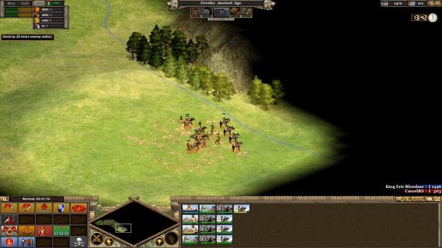 Rise of Nations. Завоевание мира (Греция, исторически достоверно). Часть 1 - Расселение греков смотреть онлайн