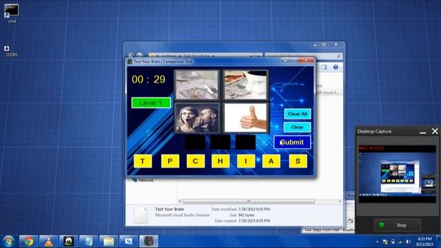 Simple VB Game Proposal - Test Your Brain | An IQ Test Game - Karl Anthony B. Baluyot смотреть онлайн