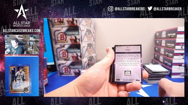 Charter 1 box 2022 Star Wars Galaxy Chrome! Sketch card! смотреть онлайн