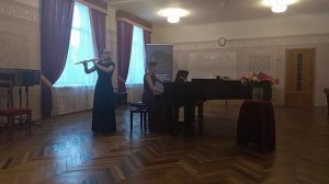 Г. Портнов. Альгамбра. Волкова Мария - флейта, Шестакова Наталия - ф-но.